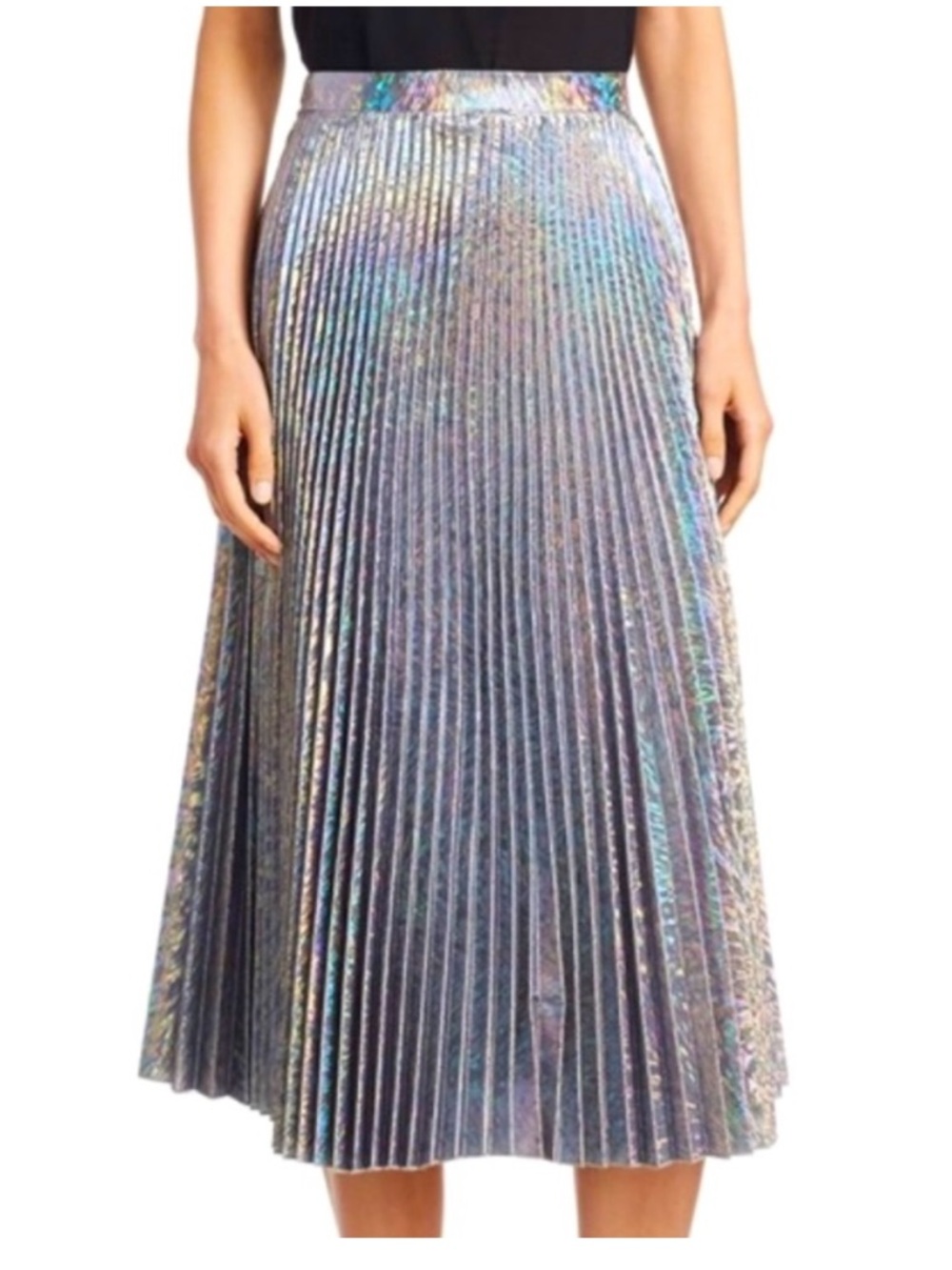 Delfi Collective Metallic iridescent Maxi skirt - Picture 6 of 6